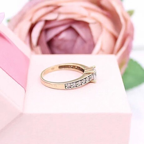 Złoty pierścionek p.333/3,00g