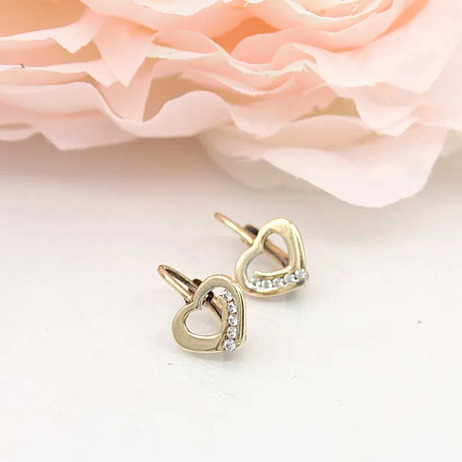 Złote kolczyki p.333/1,15g