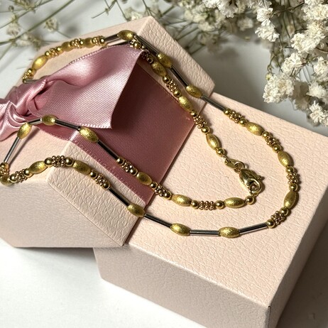 Złoty naszyjnik p.750/12,81g