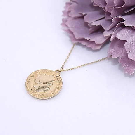 Złota celebrytka z zawieszką p.585/3,16g