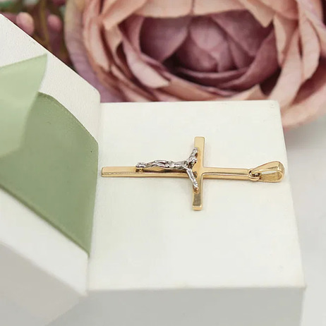 Złota zawieszka p.585/1,54g