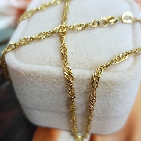 Złoty łańcuszek p.585/2,22g 