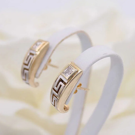 Złote kolczyki p.585/4,33g