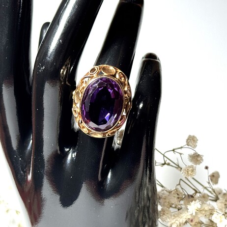 Złoty pierścionek p.585/10,24g