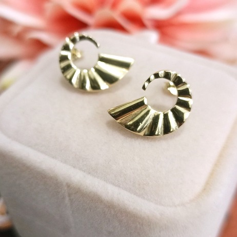 Złote kolczyki p.585/1,87g