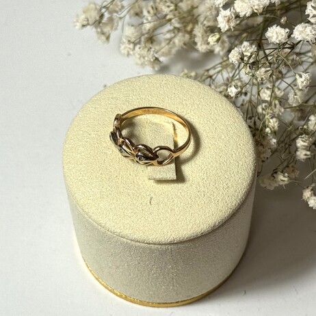 Złoty pierścionek p.585/2,48g