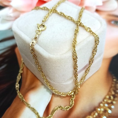 Złoty łańcuszek p.585/2,22g 