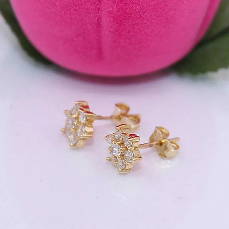 Złote kolczyki p.585/1,68g