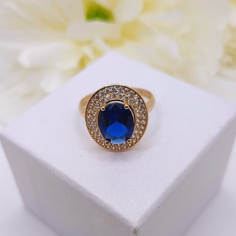 Złoty pierścionek p.585/3,12g