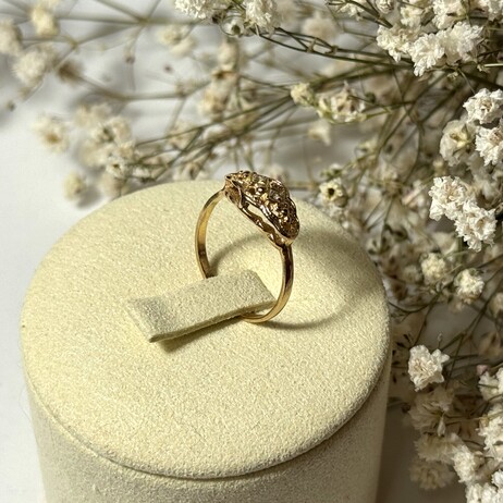 Złoty pierścionek p.585/1,61g