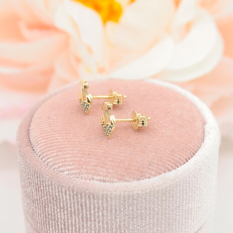 Złote kolczyki p.585/1,09g