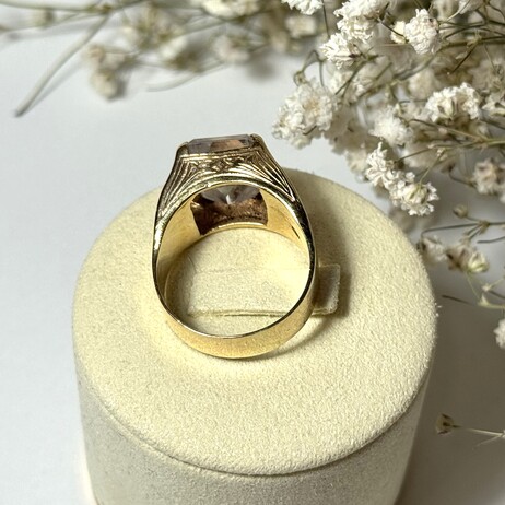 Złoty pierścionek p.585/15,44g