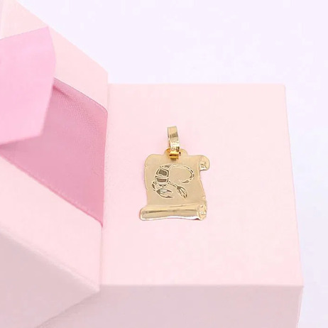 Złota zawieszka p.585/0,74g