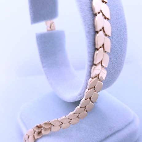 Złota bransoletka p.585/6,93g