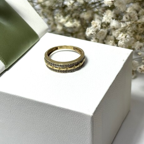 Złoty pierścionek p.585/2,33g
