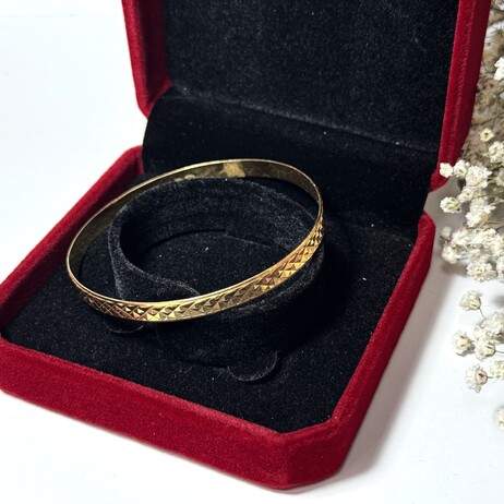 Złota bransoletka p.750/9,82g