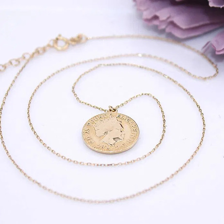 Złota celebrytka z zawieszką p.585/3,16g