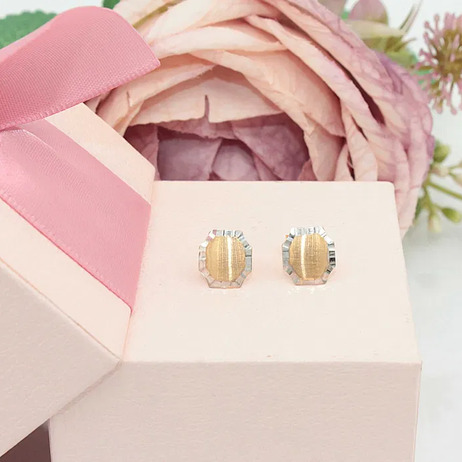 Złote kolczyki p.585/1,01g