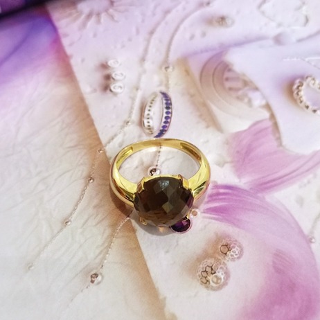 Złoty pierścionek p.585/3,98g 