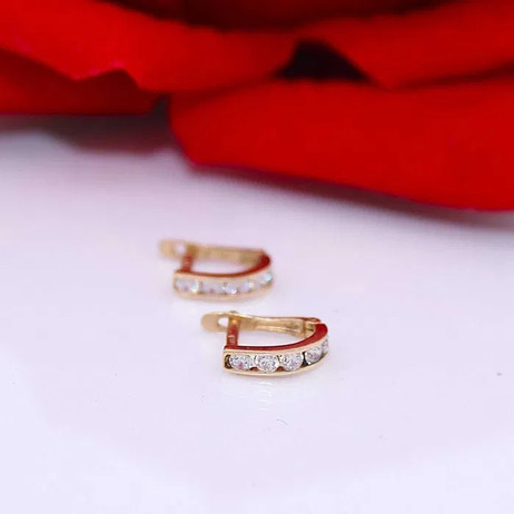 Złote kolczyki p.585/1,21g