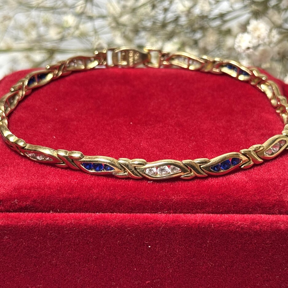 Złota bransoletka p.585/11,93g