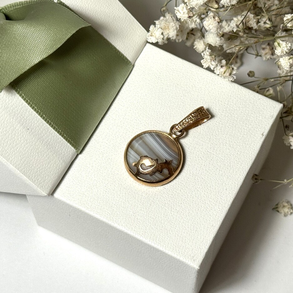 Złota zawieszka p.585/3,35g