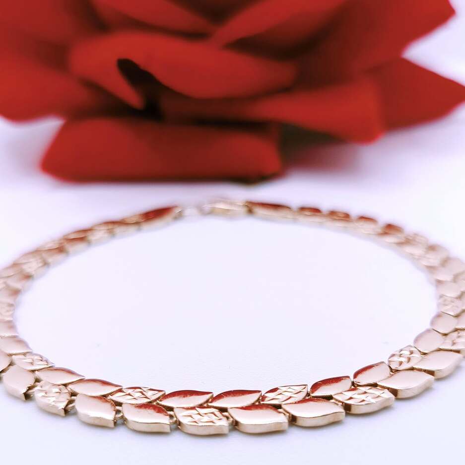 Złota bransoletka p.585/7,26g