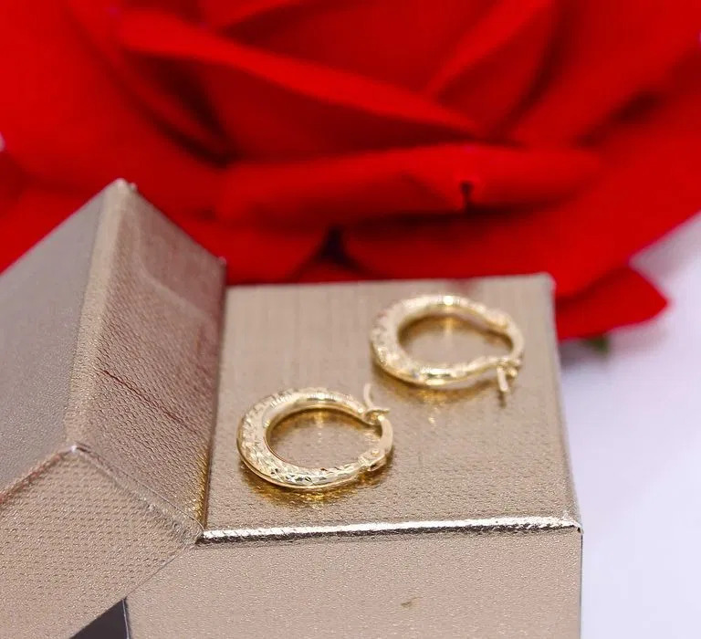 Złote kolczyki p.585/1,17g