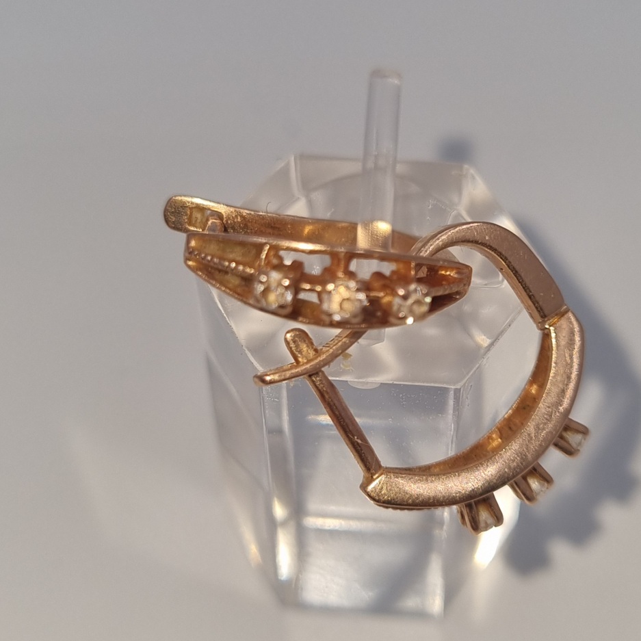1 AUKCJA P687/2026 KOLCZYKI 3.34G/14K