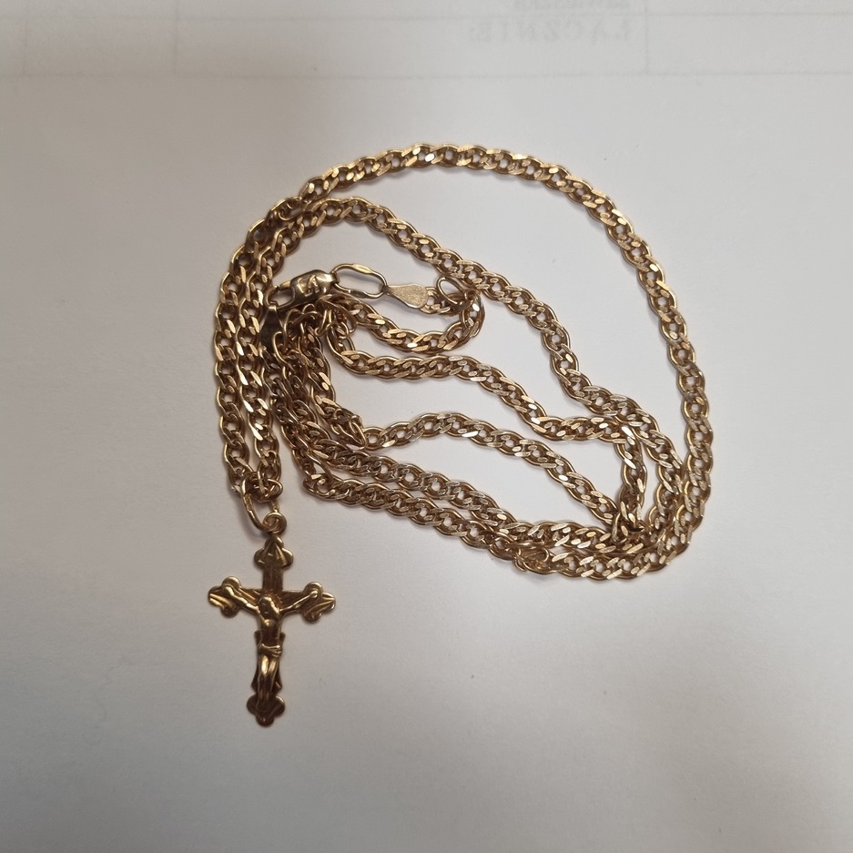 2 AUKCJA P182/2026 łańcuszek 12,33G/14K