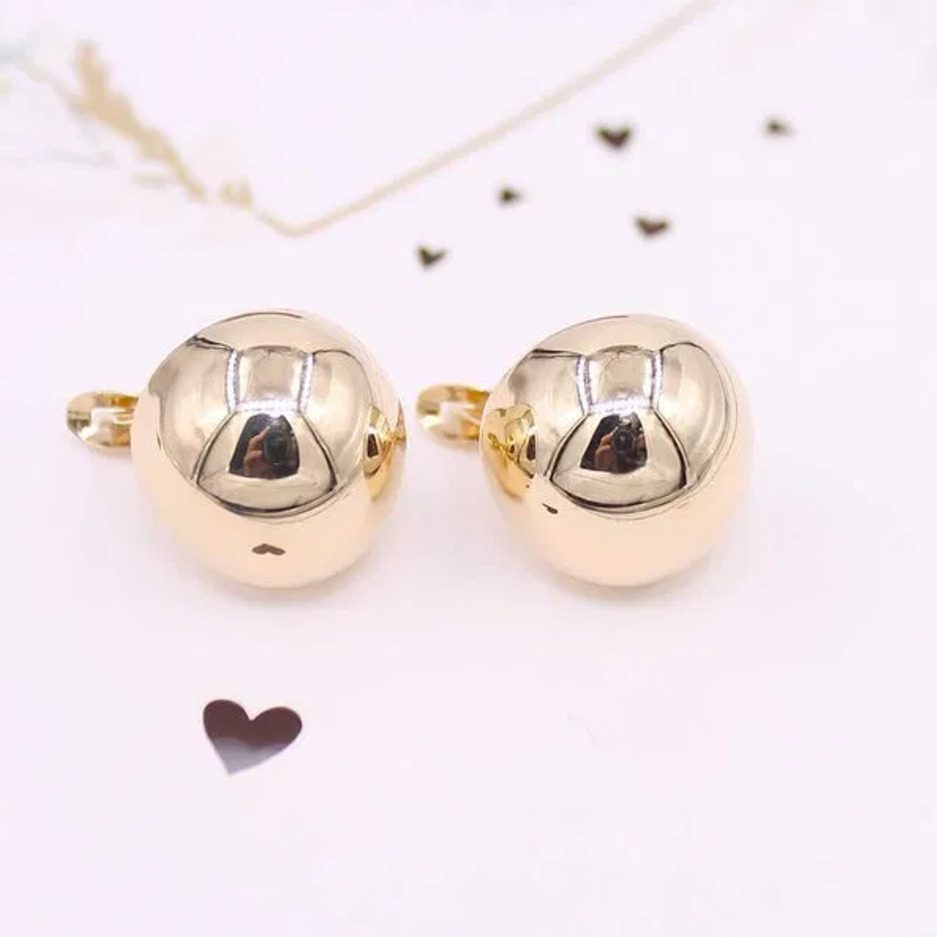 Złote kolczyki p.585/3,35g