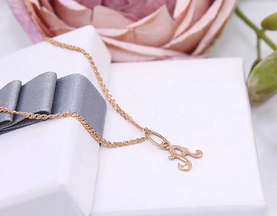 Złota zawieszka p.585/0,41g