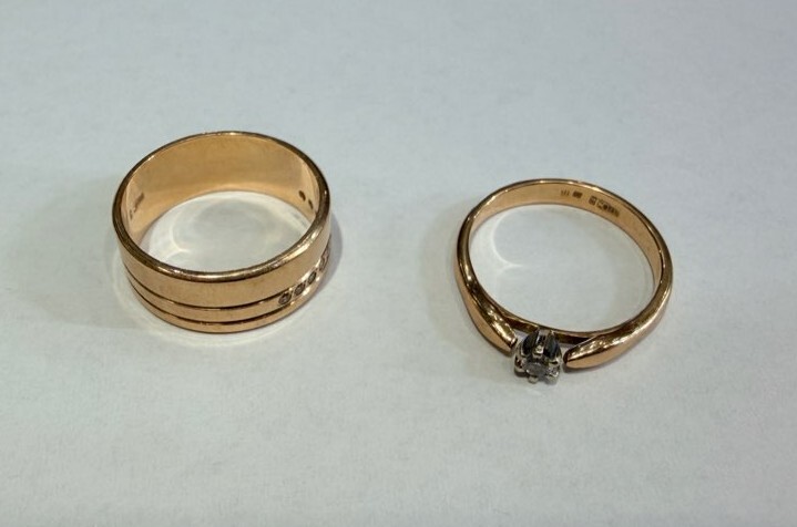 1 AUKCJA P543/2026 Złoto używane 6,56g/14K