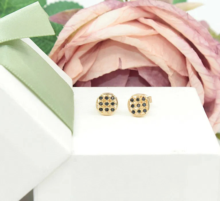 Złote kolczyki p.585/1,40g