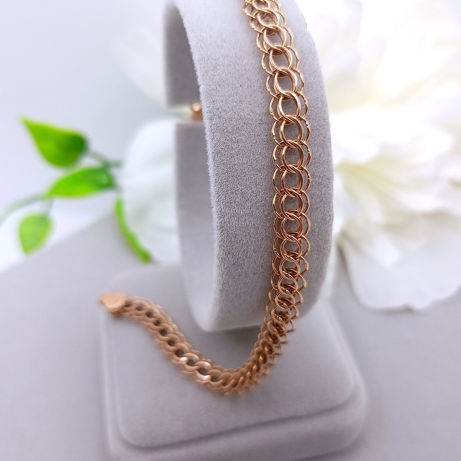 Złota bransoletka p.585/4,45g