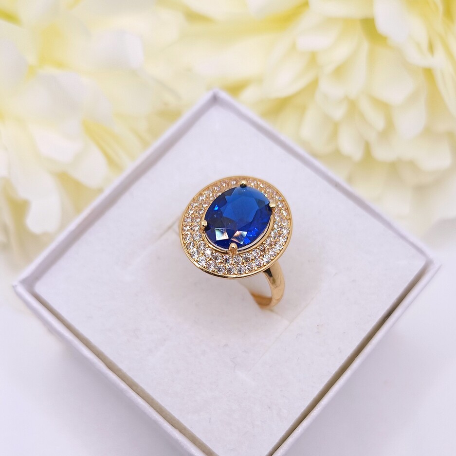 Złoty pierścionek p.585/3,12g