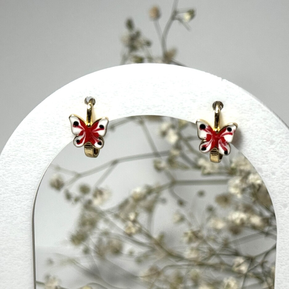 Złote kolaczyki p.585/1,54g