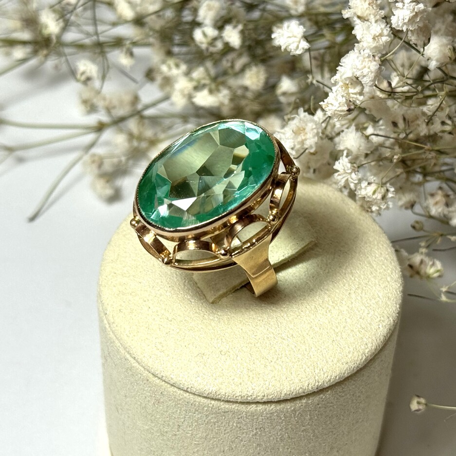 Złoty pierścionek p.585/13,73g