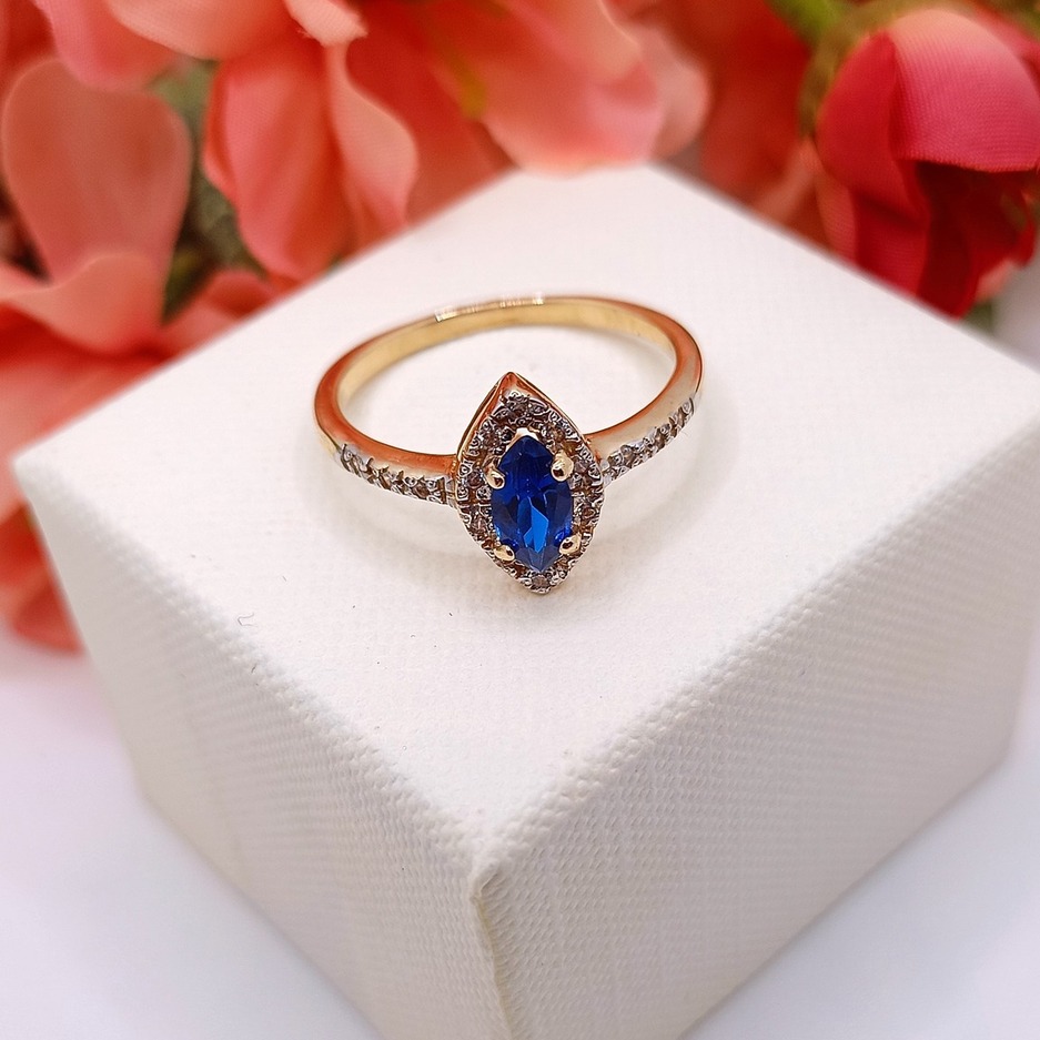 Złoty pierścionek p.585/2,88g