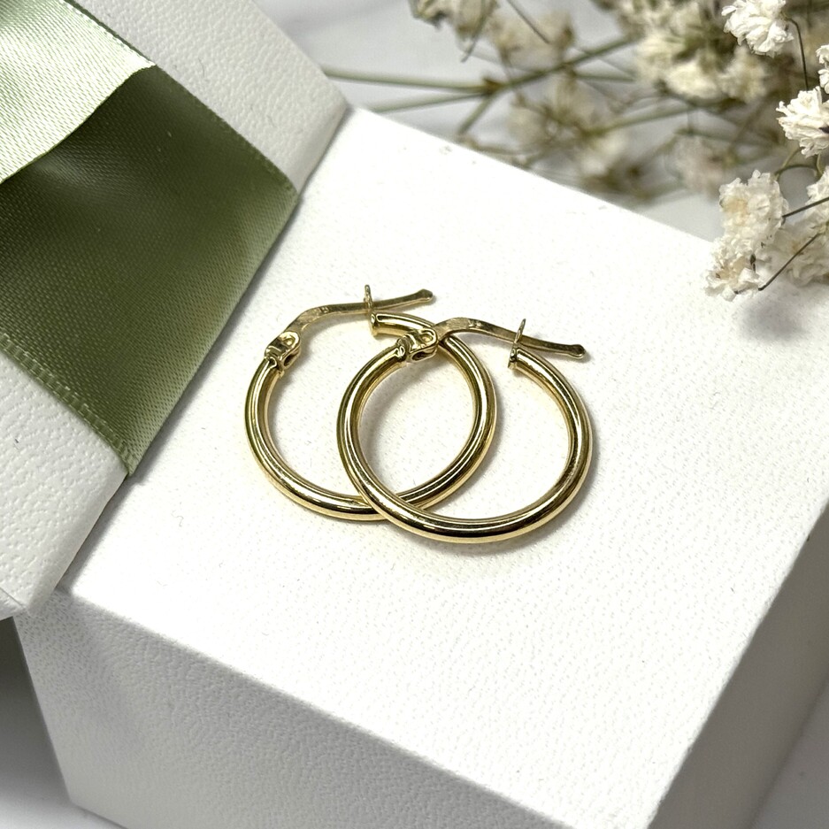 Złote kolczyki p.585/1,47g