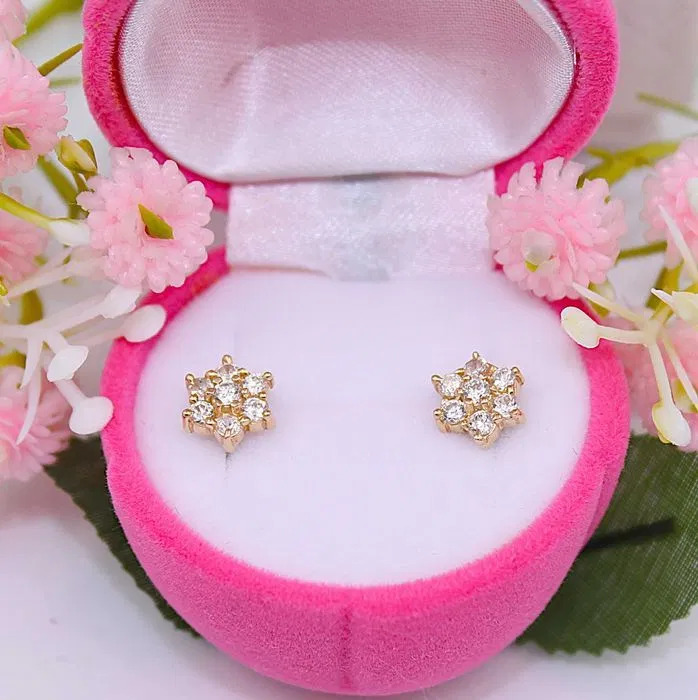 Złote kolczyki p.585/1,68g