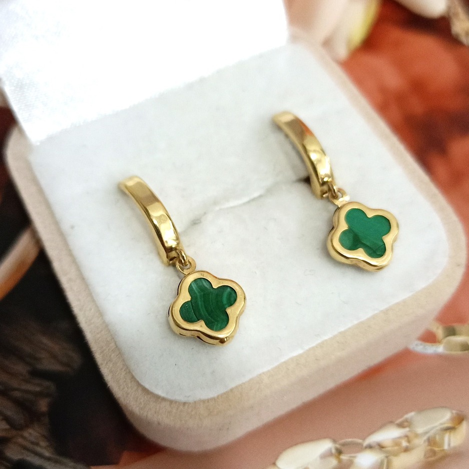 Złote kolczyki p.585/2,02g