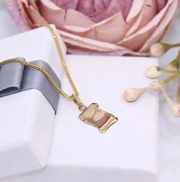 Złota zawieszka p.585/0,41g