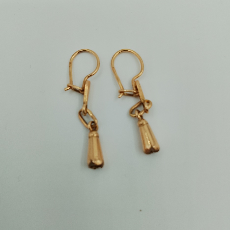 1 AUKCJA P989/2026 złoto używ KOLCZYKI 2,94G/14K