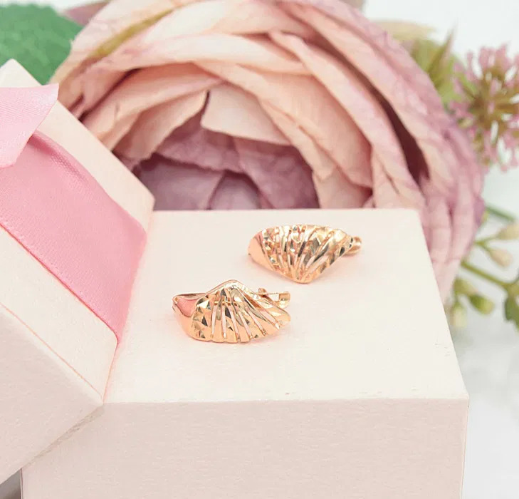 Złote kolczyki p.585/2,46g