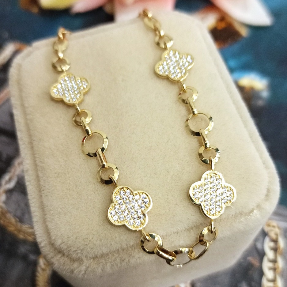 Złota bransoletka p.585/4,06g