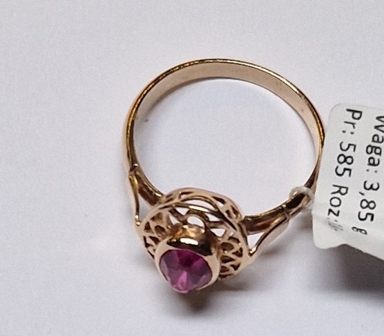 2 AUKCJA P1830/2025 1*PIERŚCIONEK 3,60g/14K