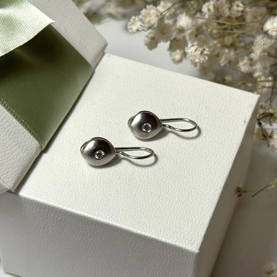 Złote kolczyki p.585/4,10g