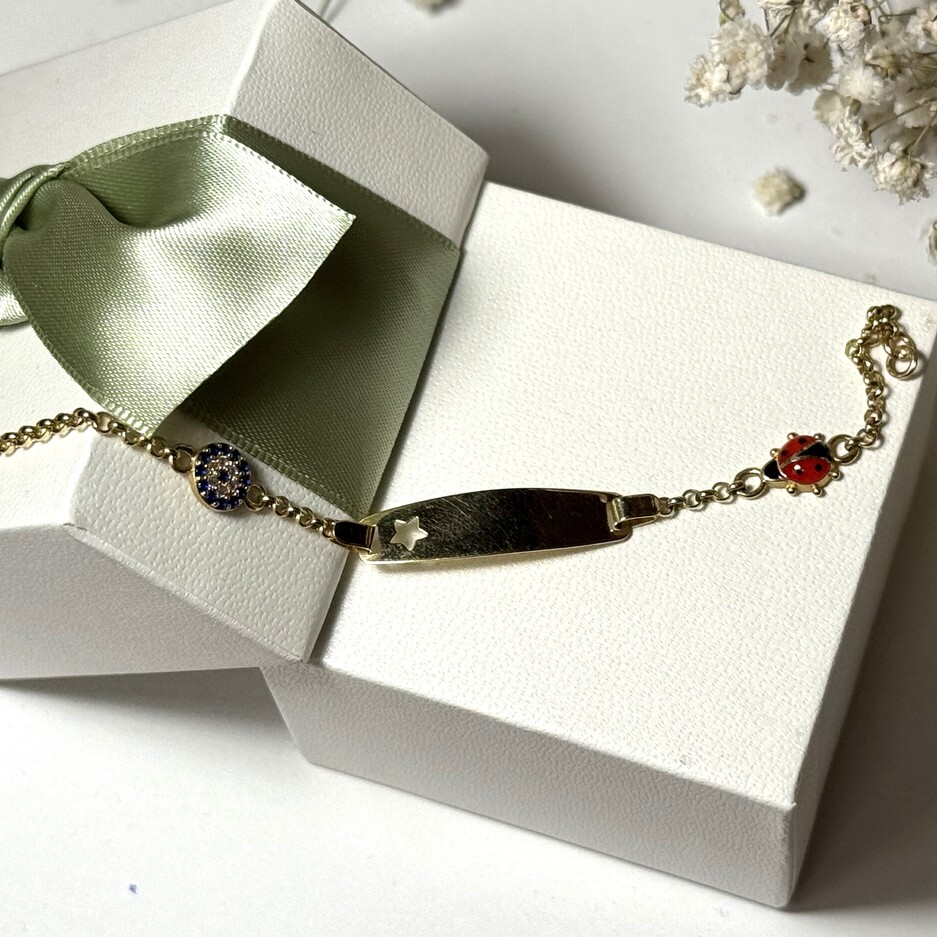 Złota bransoletka p.585/2,78g