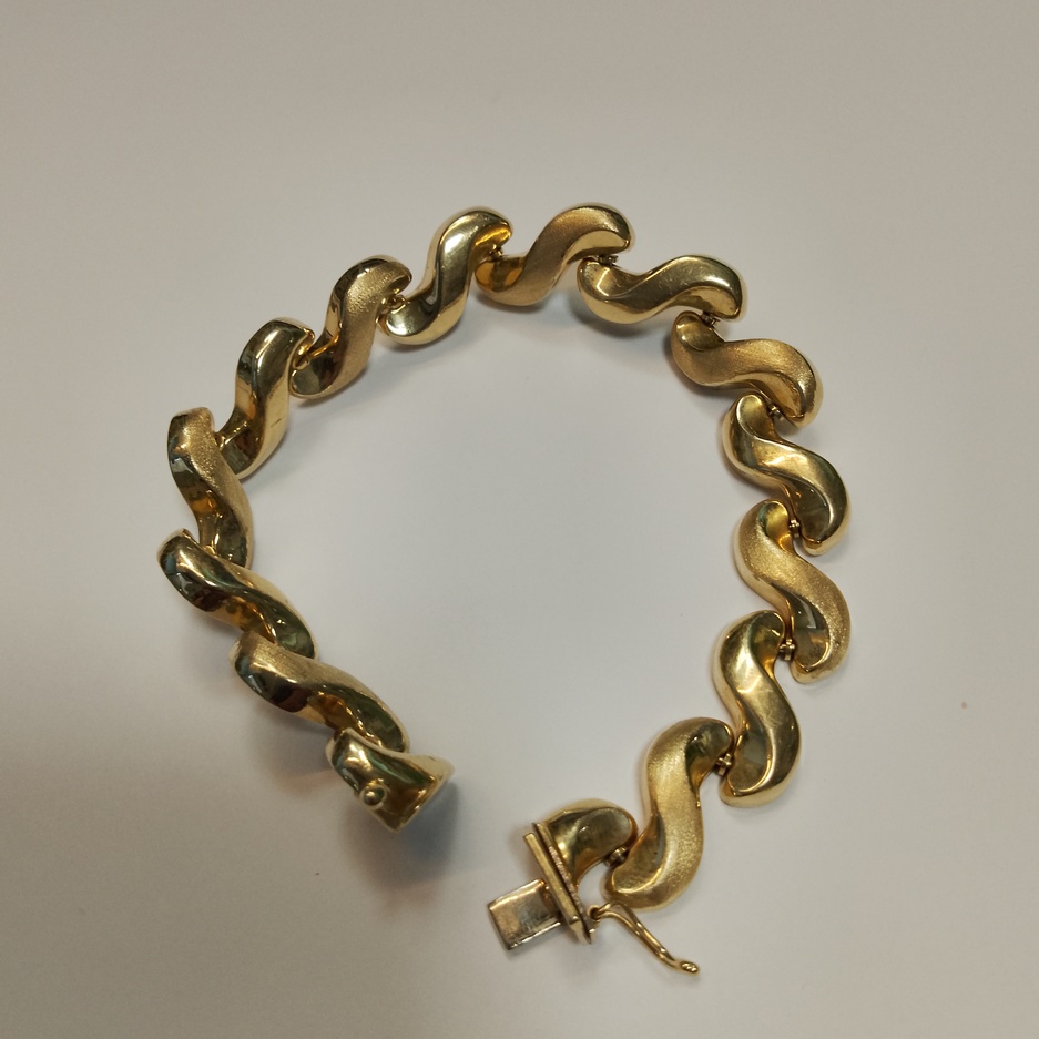 1 AUKCJA P877/2026 Bransoletka 21,05g/14k